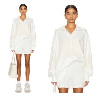 NEW HELSA Oversized Vintage Henley